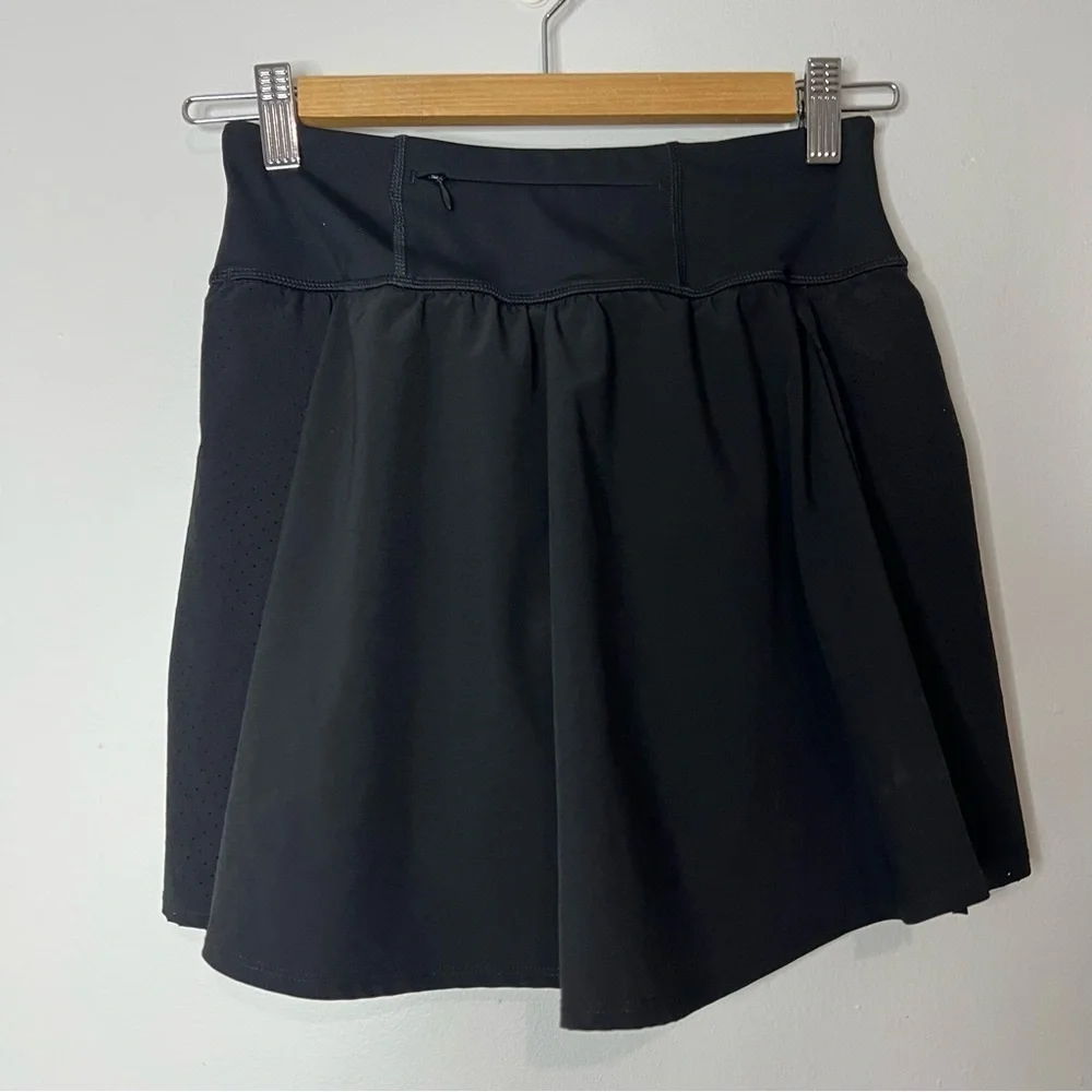 Spanx black mini skort skirt size small - Picture 4 of 7